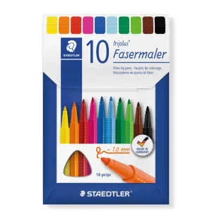 Staedtler Fasermaler triplus 323C10 10 Stifte farb.sortiert 1,0mm Highlight