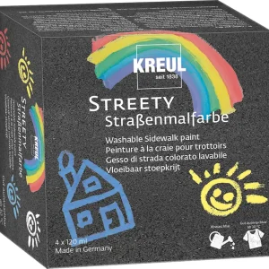 Versand Am Gleichen Tag Straßenmalfarbe Streety Starter Set 4 Dosen á 120 ml
