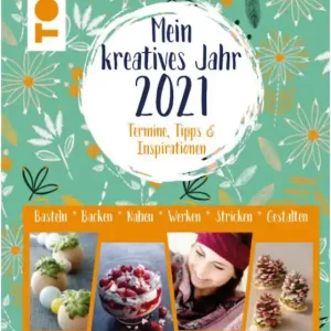 Heißes Angebot Mein Kreatives Jahr 2021 Kalender, Termin, Tipps...