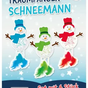 Wochenendangebot Traumfänger Schneemann Bastelset für 6 Figuren