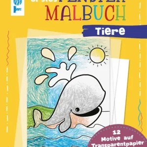 Mein erstes Fenstermalbuch ”Tiere” Neue Ware