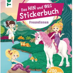 Limited Edition Das Hin-und Weg-Stickerbuch Freundinnen
