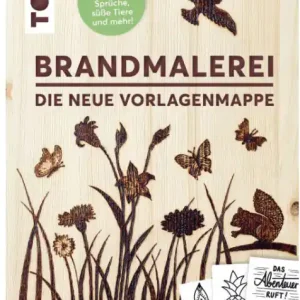 Brandmalerei - meine Vorlagemappe Handgefertigt