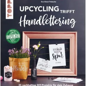 Upcycling trifft Handlettering Highlight