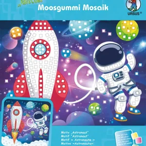 Limited Edition Moosgummi-Mosaik-Glitter ”Astronaut