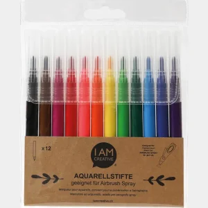 Aquarellstifte für Air Brush 12 Stück Weltweiter Versand