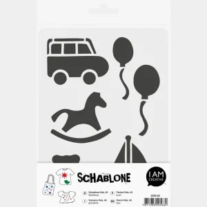 Schablone Kids ”Spielzeug” DIN A5 Top-Preis