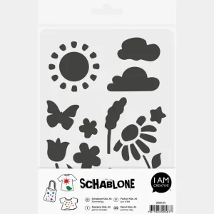 Top-Seller Schablone Kids ”Sommertag” DIN A5