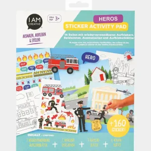 Nur Heute Sticker Activity Set, Heros
