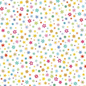 Transparentpapier Sternlis bunt DIN A4, extra stark 115g/m², 10 Bg. Direktkauf