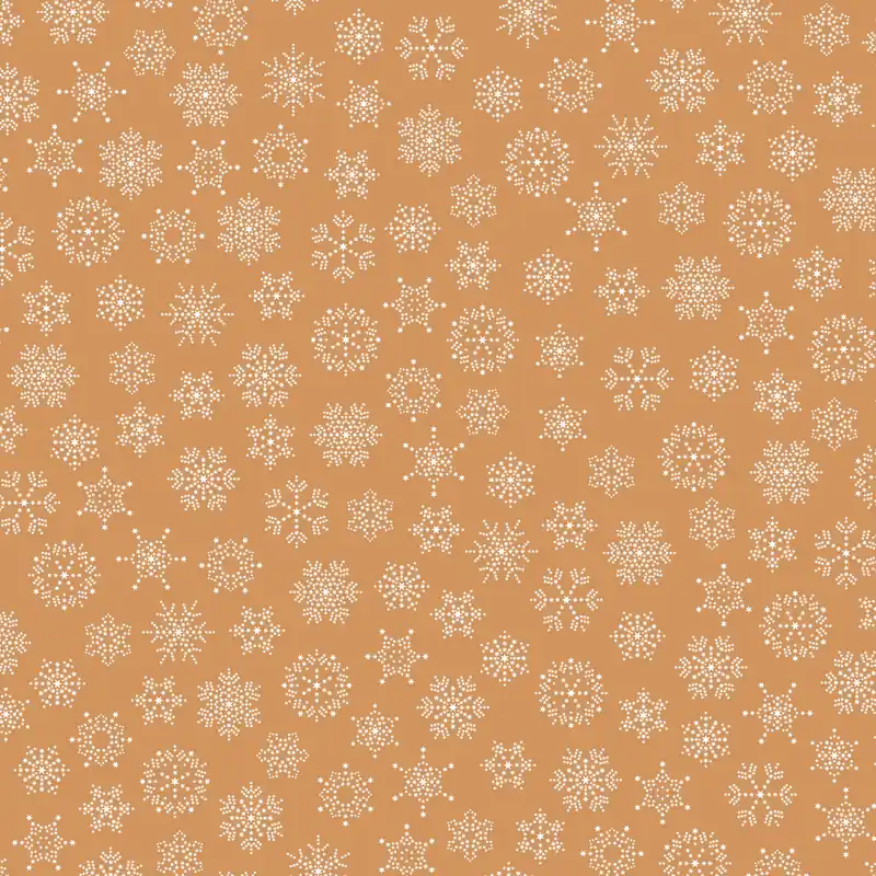 Weltweiter Versand Faltblätter ”Schneeflocken creme” 15x15cm, 80g/m², 60 Blatt