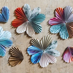 Faltblätter ”Sternennacht blau” 15x15 cm, 115g/m², 32 Blatt Sonderangebot