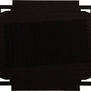 Ab Werk Kreativkarton schwarz aus 3D Wellpappe