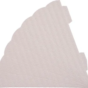 Im Trend 3D Geschwistertütenrohling weiß