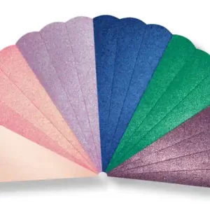 Glitter Geschwistertütenrohling 6 Stück sortiert Kostenfreie Lieferung