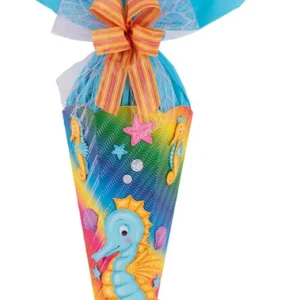 Schultüten Bastelset Cosima - Seepferdchen Neuheit