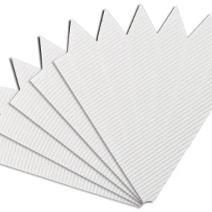 Sichere Zahlung Schultütenspitzen weiß, 5 Stück