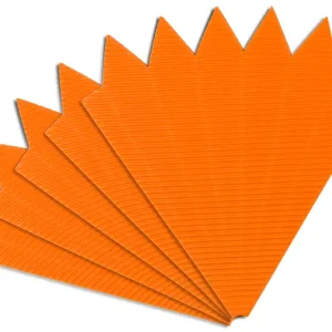 Preiswert Schultütenspitzen orange, 5 Stück