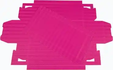Wochenendangebot Kreativkarton pink aus 3D Wellpappe