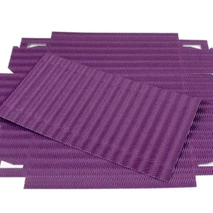 Echt Kreativkarton lila aus 3D Wellpappe