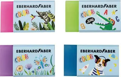 Radierer Colori sortiert Top-Qualität