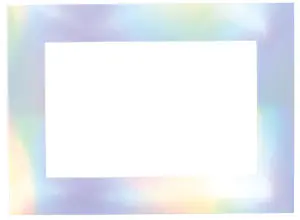 Billig Stundenplanrahmen irisierend silber metallic