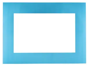 Versand Am Gleichen Tag Stundenplanrahmen blau metallic