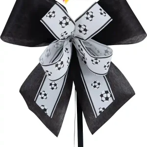 Schultütenschleife Fußball schwarz/weiß Garantierte Lieferung