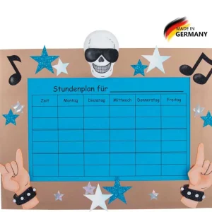 Stundenplan Bastelset Hardrock Direktkauf