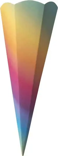 Garantierte Lieferung Geschwistertütenrohling regenbogen