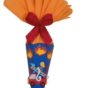 Echt Geschwistertüten Bastelset Basti - Feuerwehrauto