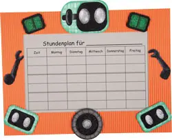 Stundenplan Bastelset Roboter Preiswert