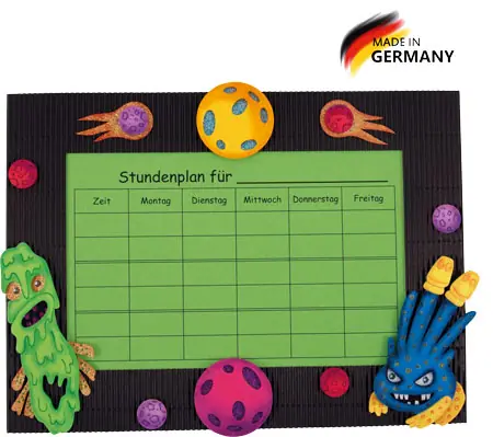 Zertifiziert Stundenplan Bastelset Aliens