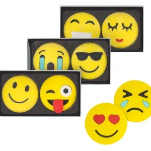 Radierer Crazy Faces 2 Stück sortiert Handgefertigt