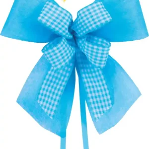 Wochenendangebot Schultütenschleife türkis kariert