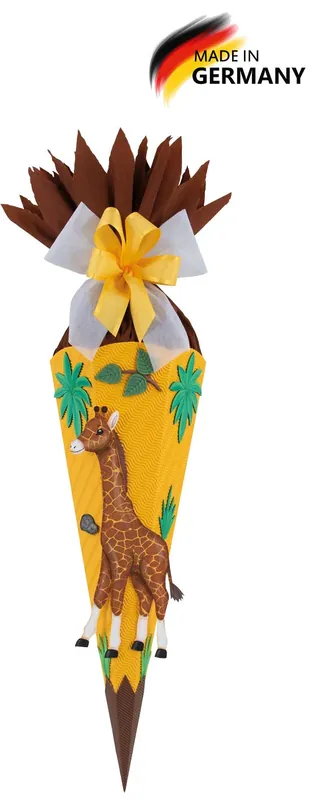 Schultüte Bastelset Giraffe - Schultüten Bastelset Bonita Weltweiter Versand