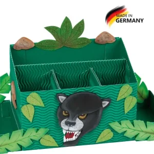 Billig Schreibtischbox Bastelset Panther