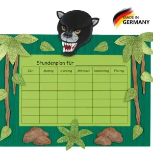 Stundenplan Bastelset Panther Kostenfreie Lieferung