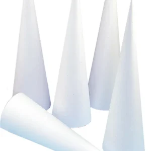 Schultütenrohling weiß, 5 Stück Bestpreis