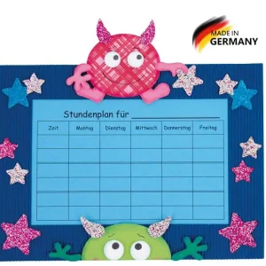 Jetzt Bestellen Stundenplan Bastelset Monster