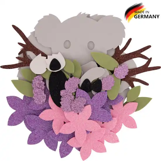 Begrenztes Angebot Moosgummisortiment Koalabären