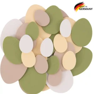 Sonderaktion Eier Naturtöne, 36 Stück sortiert