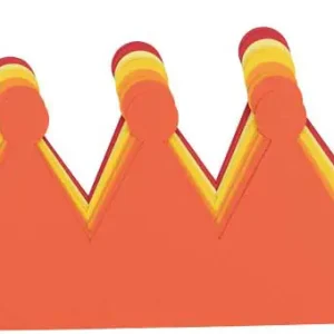 Preiswert Papierkronen Sonnentöne