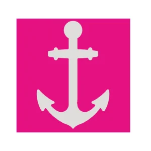 Letzte Chance Motivstanzer Anker L, 33 mm