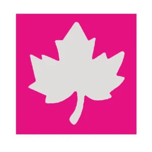 Motivstanzer Ahornblatt M, 25 mm Exklusiv