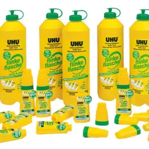 Ausverkauf UHU Kiga Sortiment flinke flasche