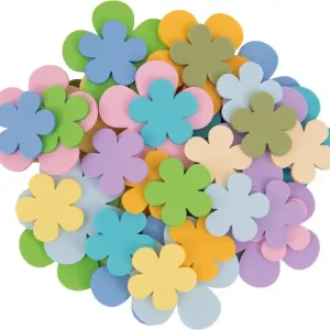 Blumen Pastelltöne, 40 Stück sortiert Kostenloser Rückversand