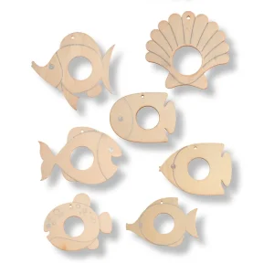 Markenprodukt Anhänger für Pomponmeerestier 35 Stück