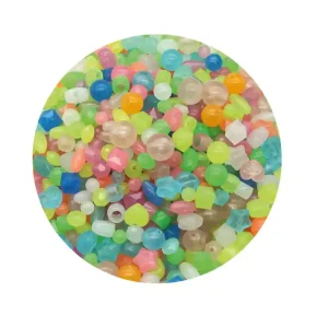 Leuchtperlenmischung XL 500 g (1.600Stück) Preisknaller