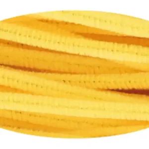 Großhandel Biegeplüsch gelb, 100 Stück